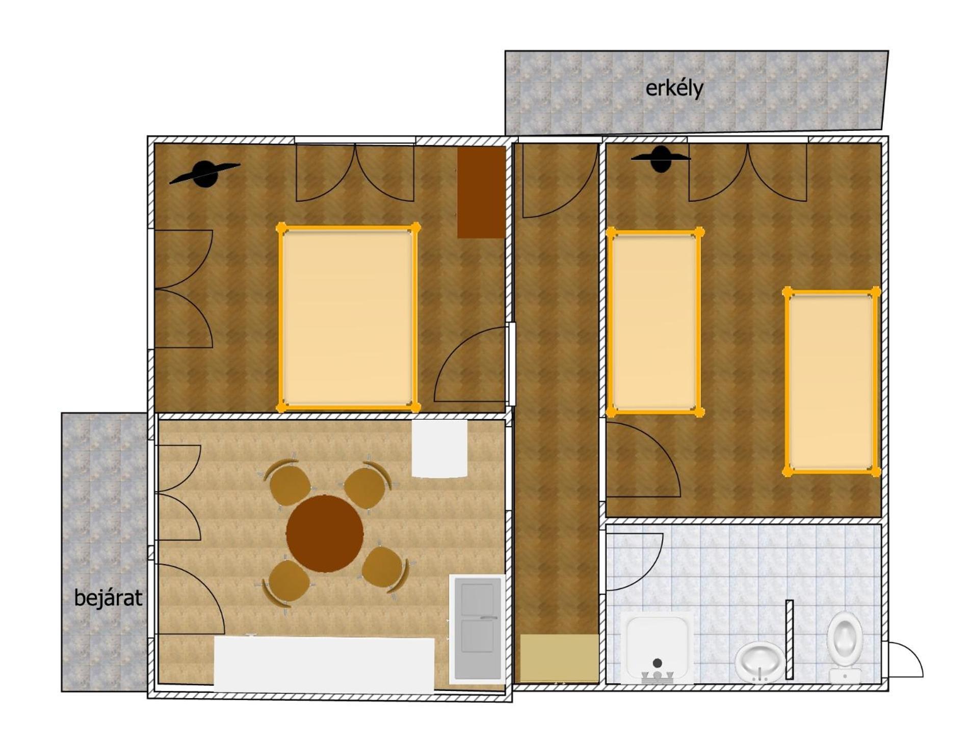 Katalin Apartmanhaz มิชโคลซ์ ภายนอก รูปภาพ